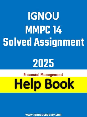 IGNOU MMPC 14 Solved Assignment 2025